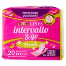 Lines intervallo & go Regular Fresh 20 pz
